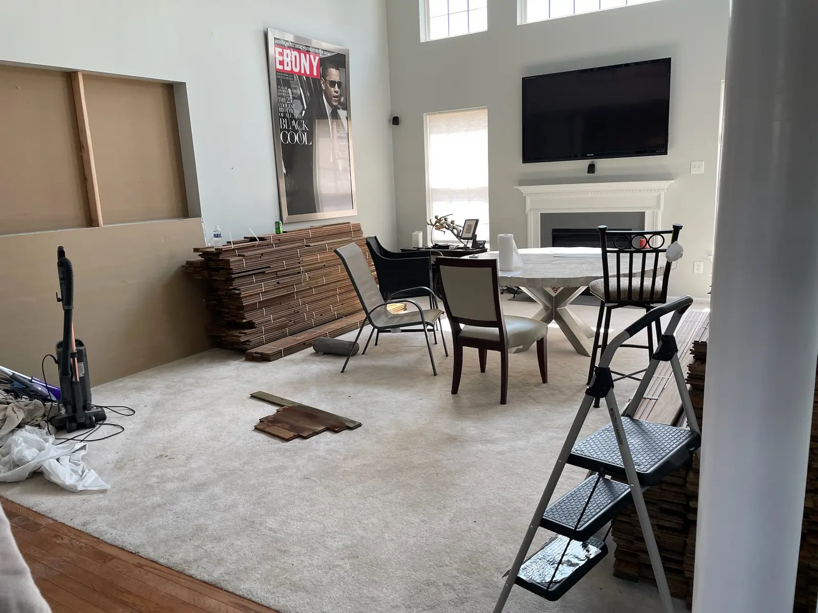 Interior remodel